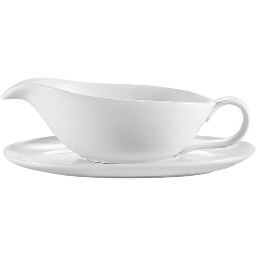 Kent Wide Gravy Boat w/ Tray