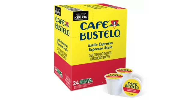 Café Bustelo Espresso Style K-Cup Coffee - 24 Count Box