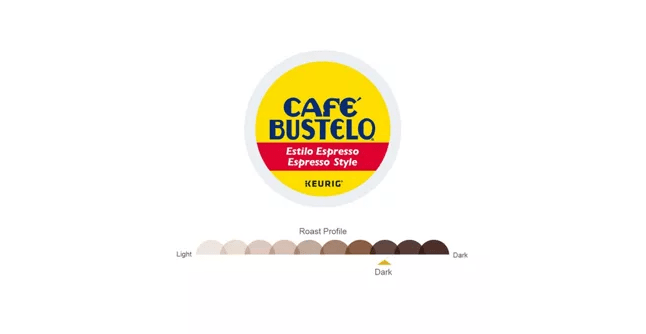 Keurig K-Cups Café Bustelo Espresso Style K-Cup Coffee - 24 Count Box