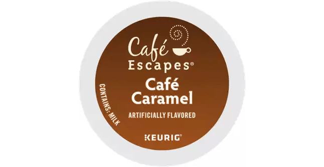 Café Escapes Café Caramel K-Cup - 24 Count Box