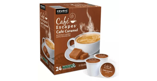Café Escapes Café Caramel K-Cup - 24 Count Box