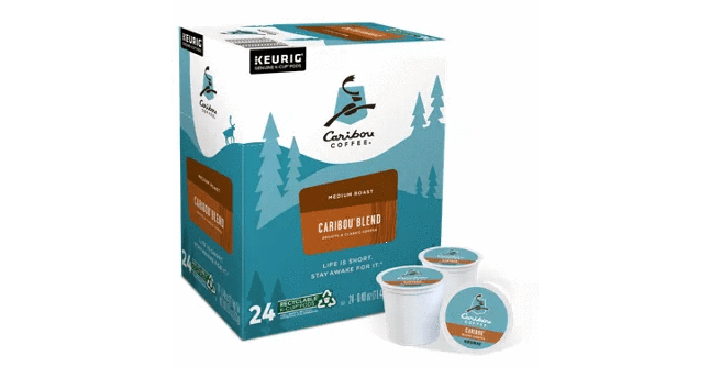 Keurig K-Cups Caribou Coffee Caribou Blend K-Cup Coffee - 24 Count Box
