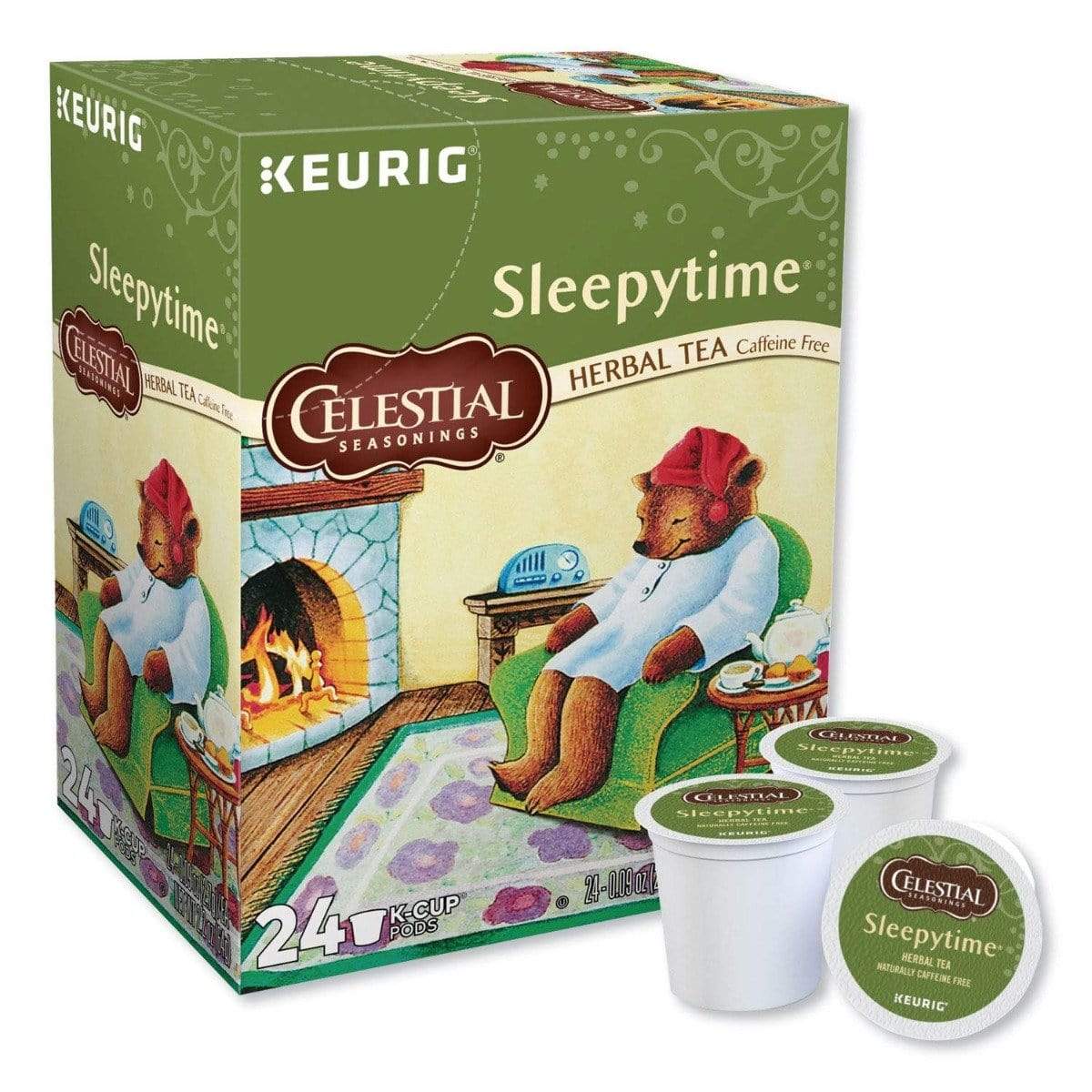 Keurig K-Cups Celestial Seasonings Sleepytime Herbal K-Cup Tea - 24 Count Box