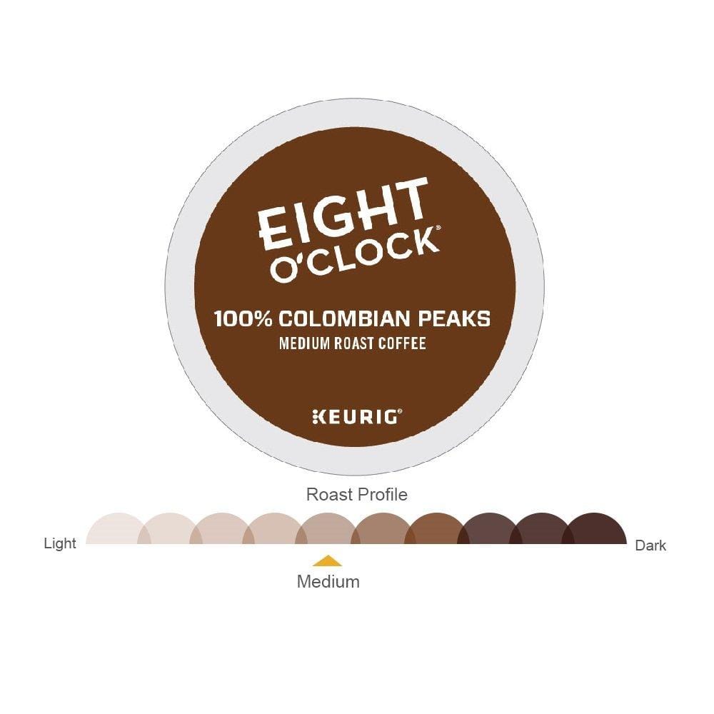 Eight O'Clock Coffee Colombian Peaks K-Cup Coffee - 24 Count Box