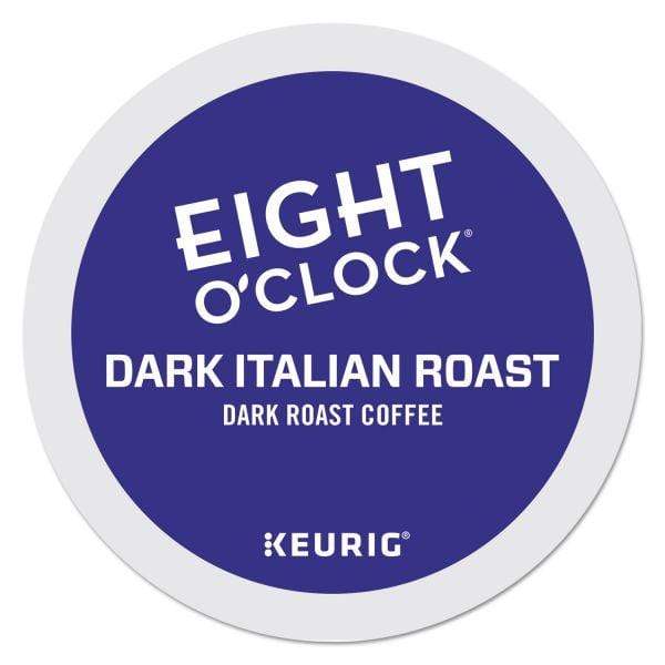Keurig K-Cups Eight O&#39;Clock Coffee Dark Italian Roast K-Cup Coffee - 24 Count Box