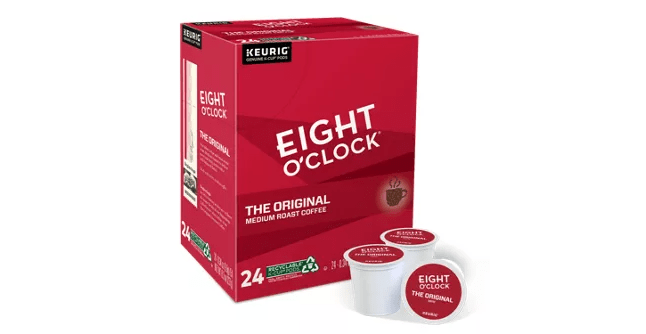 Keurig K-Cups Eight O&#39;Clock Coffee Original K-Cup Coffee - 24 Count Box