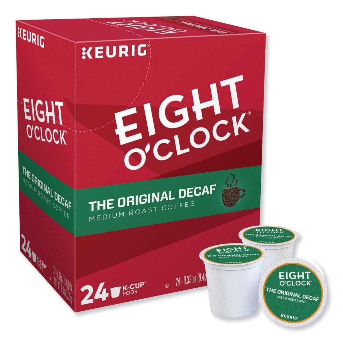 Eight O'Clock Coffee The Original Decaf K-Cup Coffee - 24 Count Box