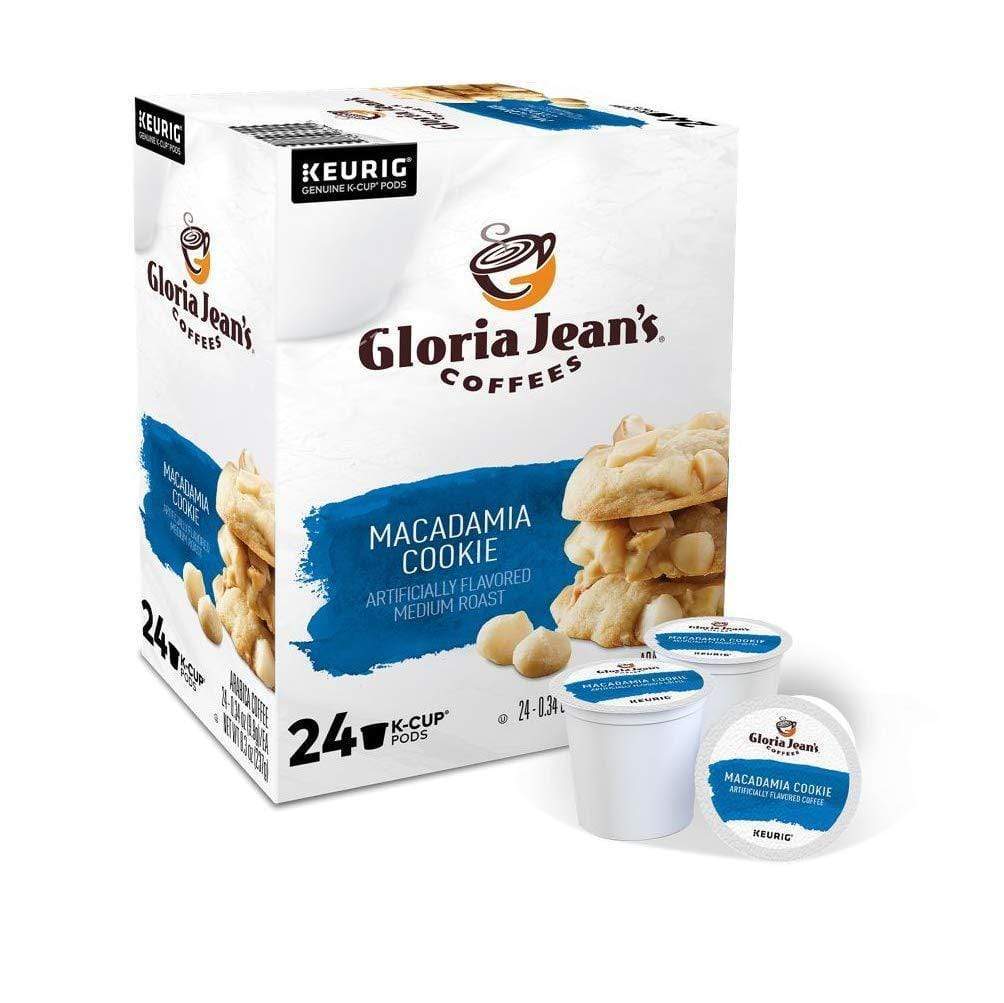 Gloria Jean's Coffees MacadamiaCookie K-Cup Coffee - 24 Count Box