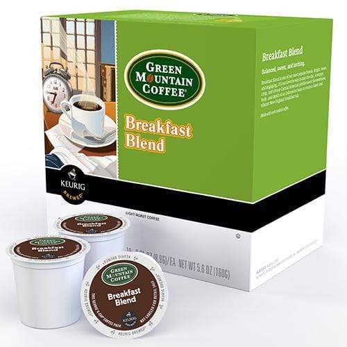Keurig K-Cups Green Mountain Breakfast Blend K-Cup Coffee (48 Count Box)