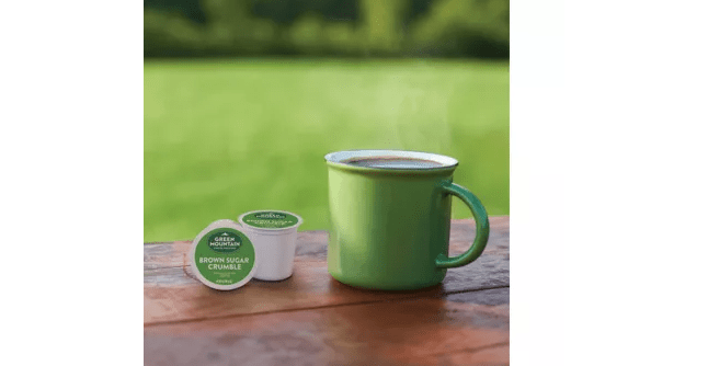 Keurig K-Cups Green Mountain Coffee Roasters Brown Sugar Crumble Donut K-Cup Coffee - 24 Count Box