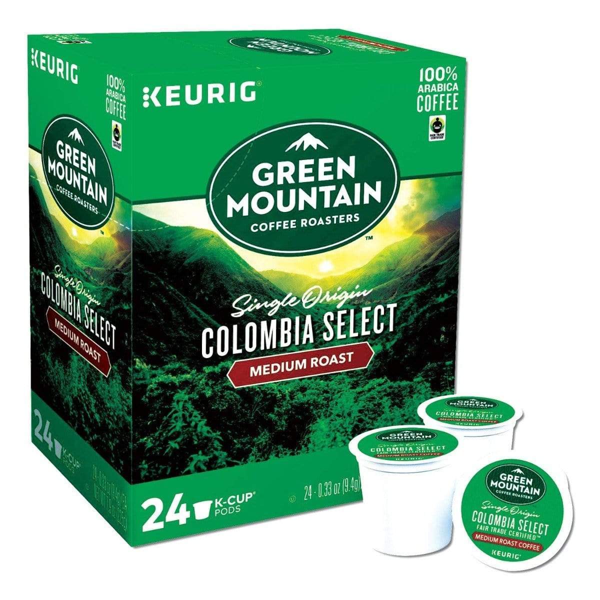 Green Mountain Coffee Roasters Colombia Select K-Cup Coffee - 24 Count Box