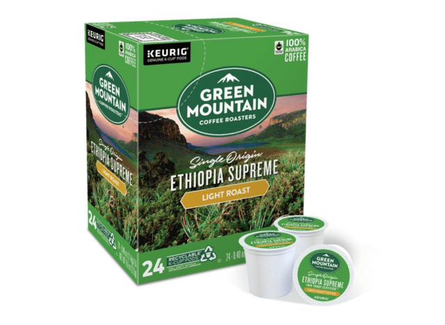 Green Mountain Coffee Roasters Ethiopia Supreme K Cup Coffee 24