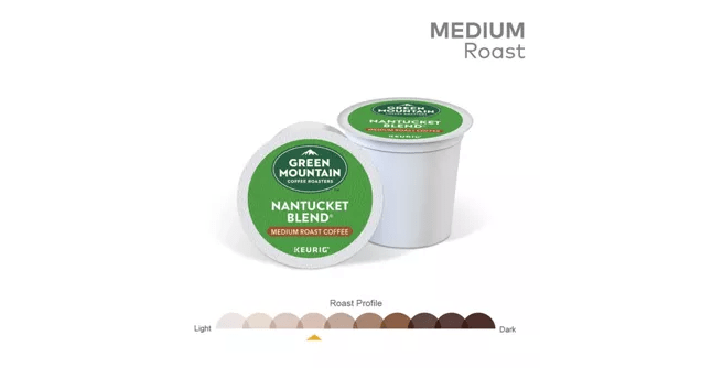 Keurig K-Cups Green Mountain Coffee Roasters Nantucket Blend K-Cup Coffee - 24 Count Box
