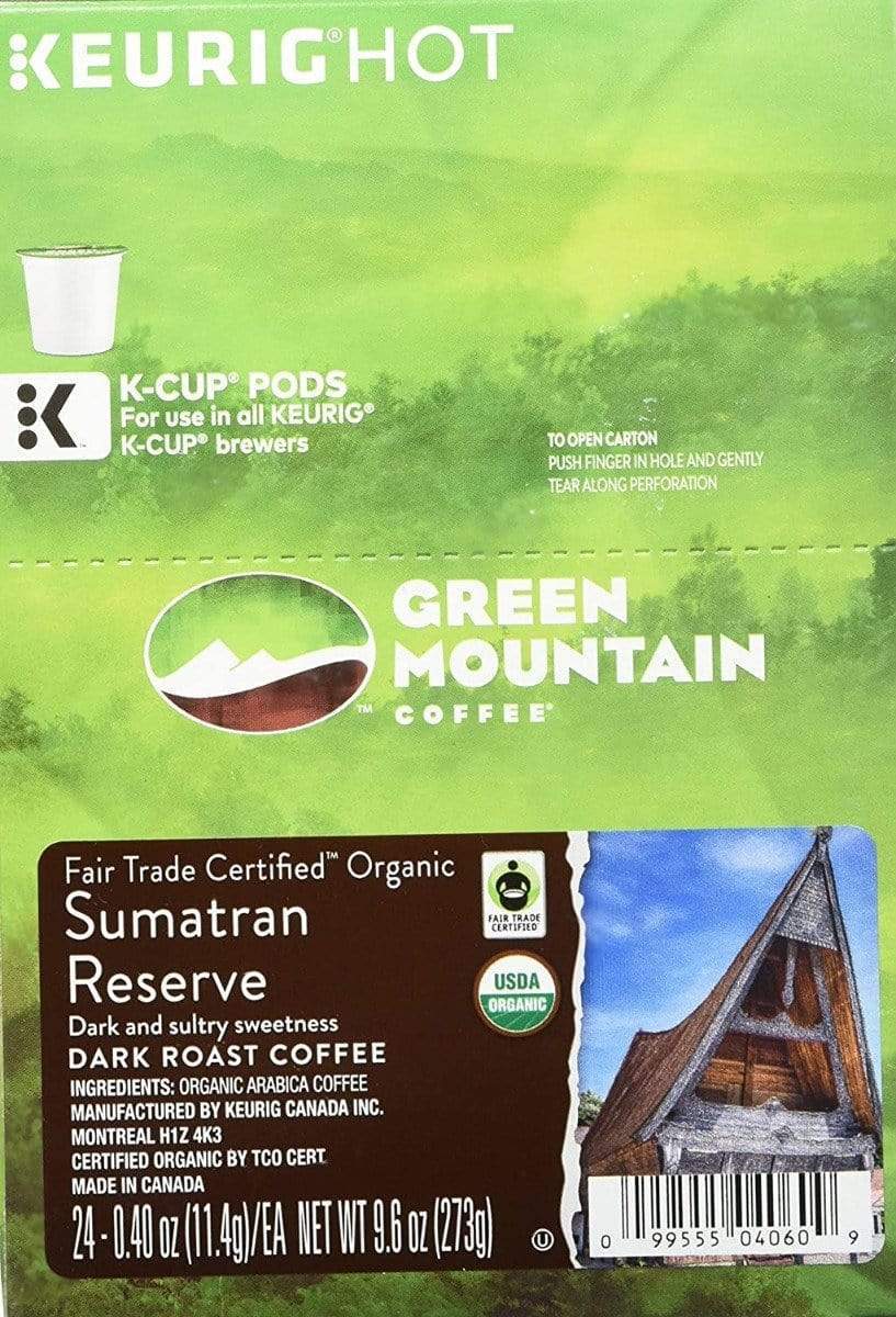 Green Mountain Coffee Roasters Sumatra Reserve K-Cup Coffee - 24 Count Box