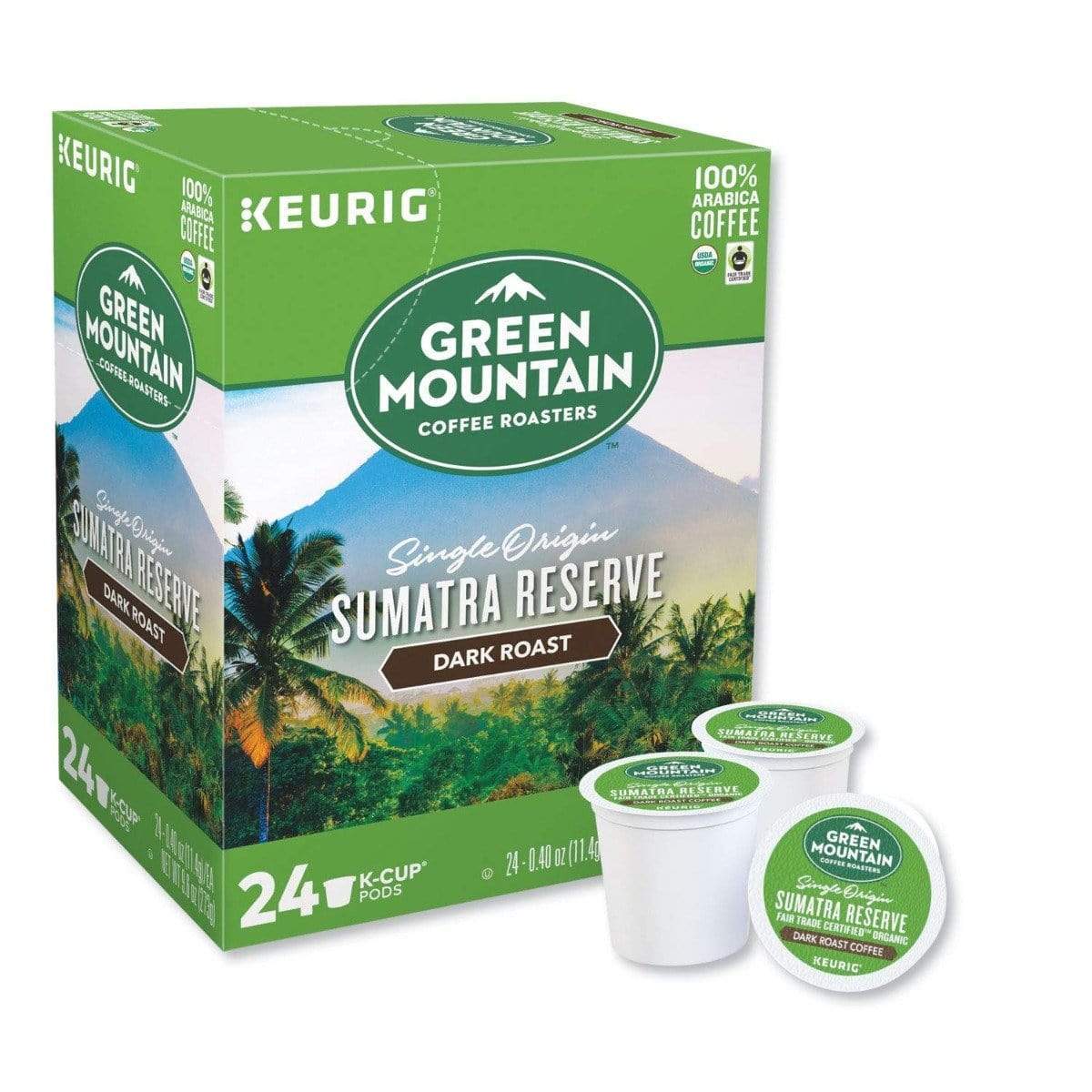 Green Mountain Coffee Roasters Sumatra Reserve K-Cup Coffee - 24 Count Box