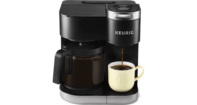Keurig Green Mountain Electric Coffee Maker Keurig K-Duo Single Serve & Carafe Coffee Maker
