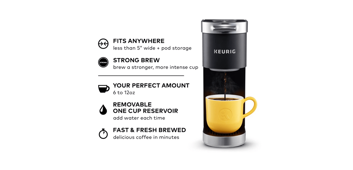 Keurig Coffee Maker Keurig K-Mini Plus® Single Serve Coffee Maker