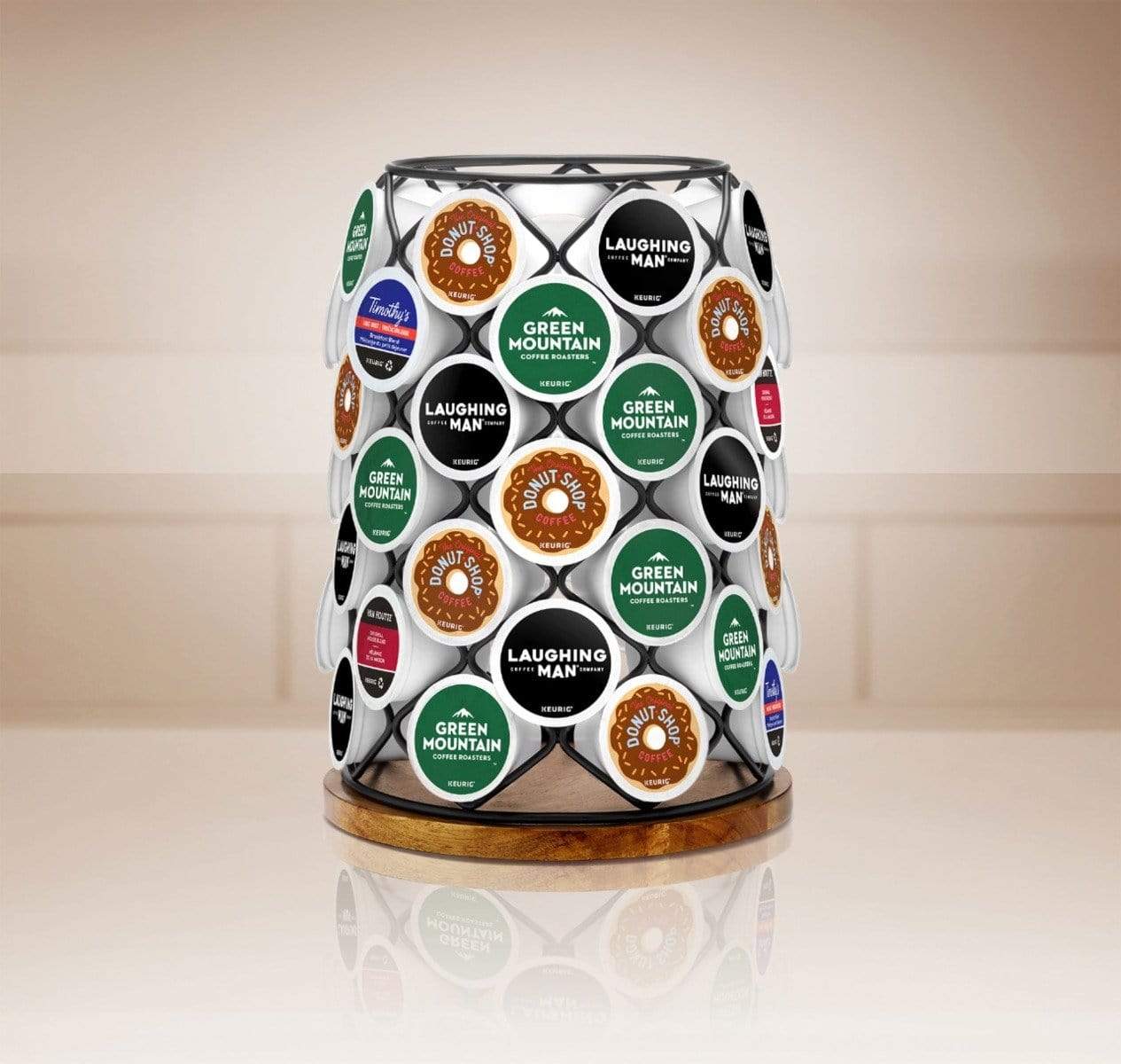 Keurig Wood & Wire Carousel