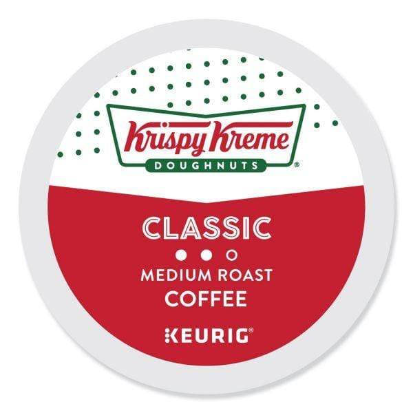Keurig K-Cups Krispy Kreme Doughnuts Classic K-Cup Coffee - 24 Count Box