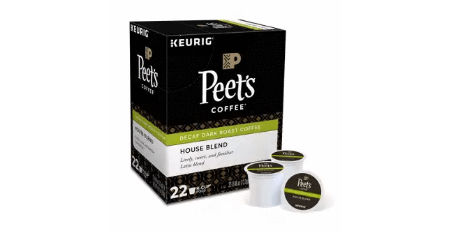 peet's decaf keurig