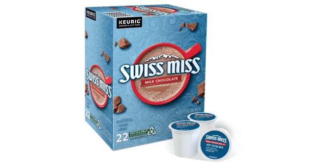Keurig K-Cups Swiss Miss Milk Chocolate K-Cup Hot Cocoa - 22 Count Box