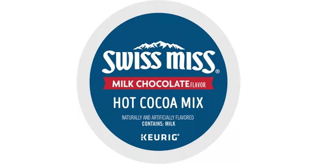 Keurig K-Cups Swiss Miss Milk Chocolate K-Cup Hot Cocoa - 22 Count Box