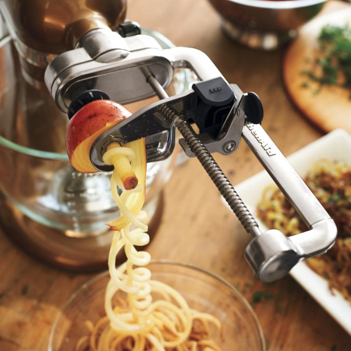 5 Blade Spiralizer with Peel, Core and Slice KSM1APC