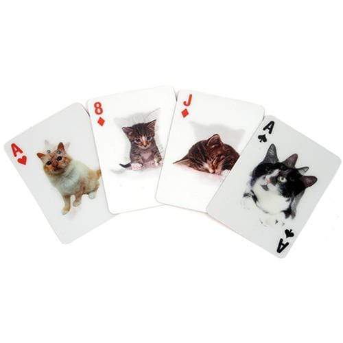Kikkerland 3D Cat Playing Cards