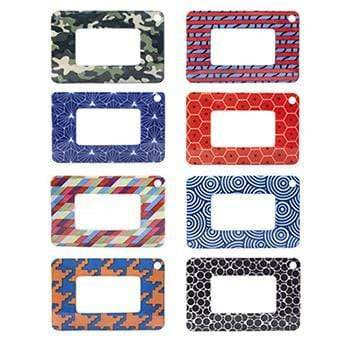 Kikkerland Magnets &amp; Clips Kikkerland Wallet Sized Magnifier (Assorted Styles)