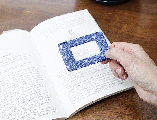 Kikkerland Magnets &amp; Clips Kikkerland Wallet Sized Magnifier (Assorted Styles)