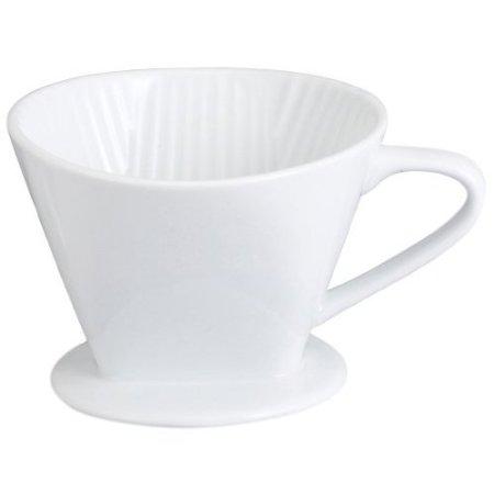Pour Over # 2 Porcelain Cone Filter Coffeemaker