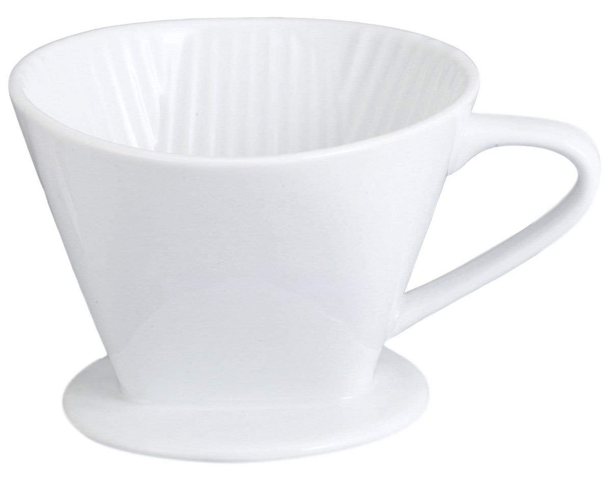 Pour Over #4 Porcelain Cone Filter Coffeemaker