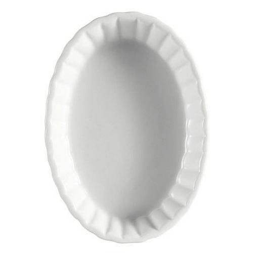 Kitchen &amp; Company Brulee Dish 6&quot; Oval Creme Brulee Dish - White