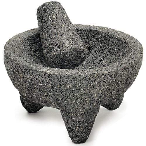 Authentic Mexican Lava Molcajete