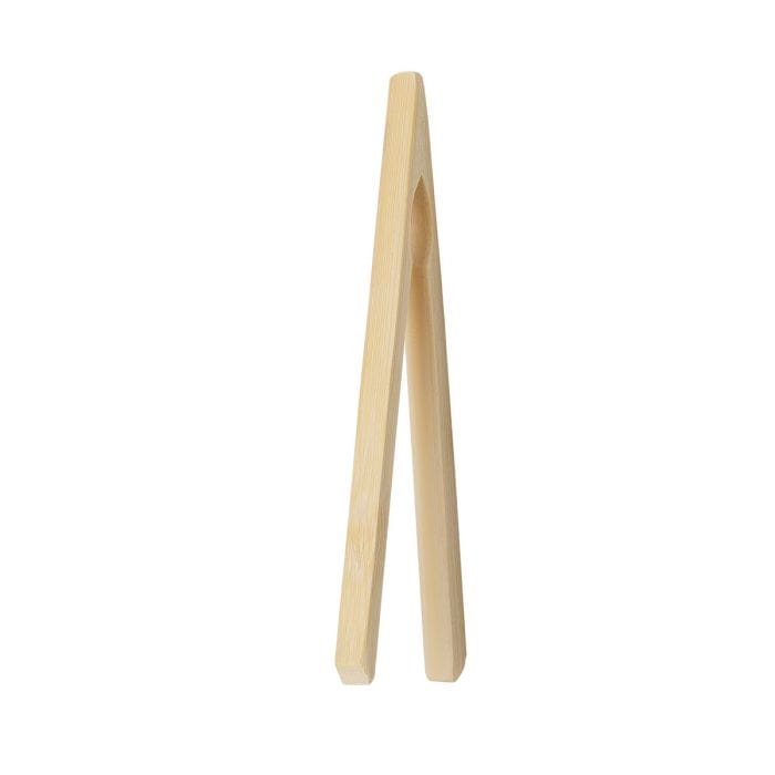 Tongs Bamboo 6 3/4in Toast Tongs
