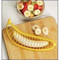 3D Printed Banana Slicer ~ Perfectly Sliced Bananas ~ Great for Kids Snacks  ~ Freeze Dryer Prep ~ Kitchen Gadget ~ Fruit Salad ~ Dessert