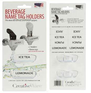 Kitchen & Company Tags Beverage Spigot Tags (Set of 2)