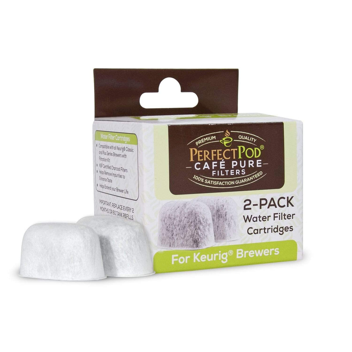 Kitchen &amp; Company Tea &amp; Coffee Accessories Café Pure Charcoal Water Filters