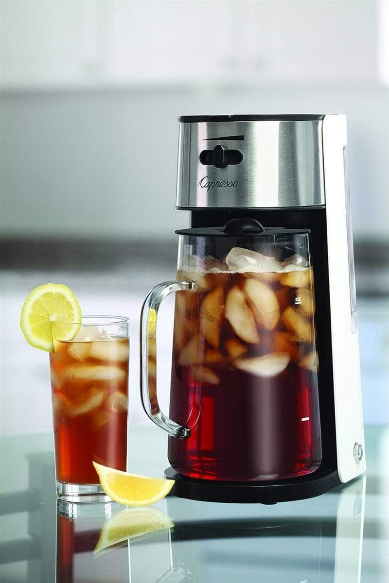 Kitchen &amp; Company Tea &amp; Coffee Accessories Capresso Ice Tea Maker, Stainless Steel