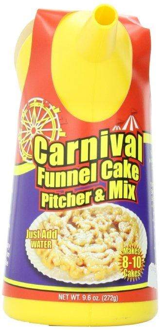 Kitchen &amp; Company Cake Mix Carnival Funnel Cake Pitcher &amp; Mix
