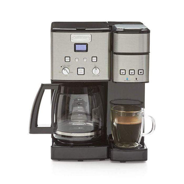 Cuisinart Coffee Center 12-Cup 2024 Coffee Maker & Single-Serve Brewer - Silver