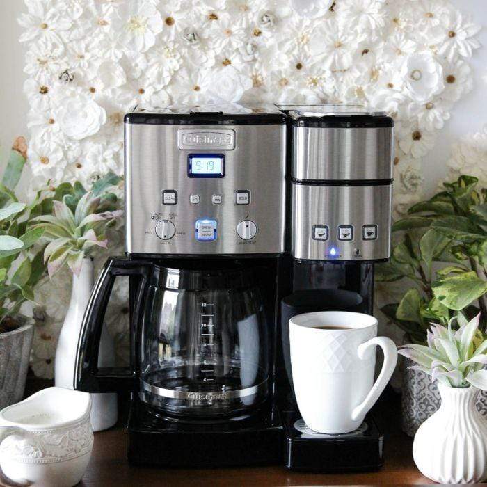 Cuisinart 12 cup coffeemaker and single serve brewer hotsell