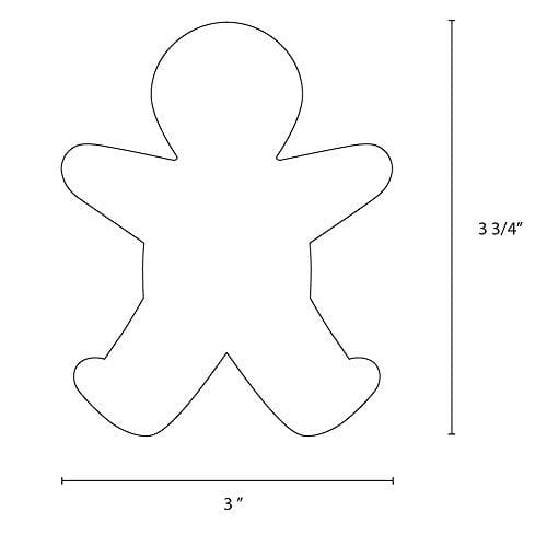 Kitchen &amp; Company Cookie Cutters Gingerbread Man Cookie Cutter - 3.75 in