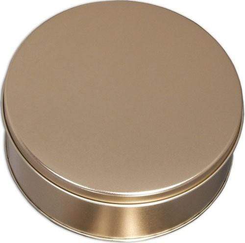 Kitchen & Company Cookie Tin Gold Cookie Tin