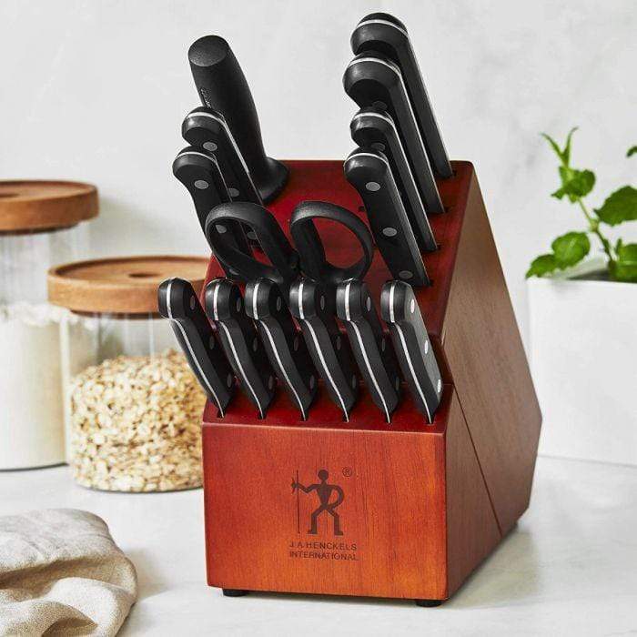 Knife Blocks & Storage J.A. Henckels Block Set 15 pc Solution
