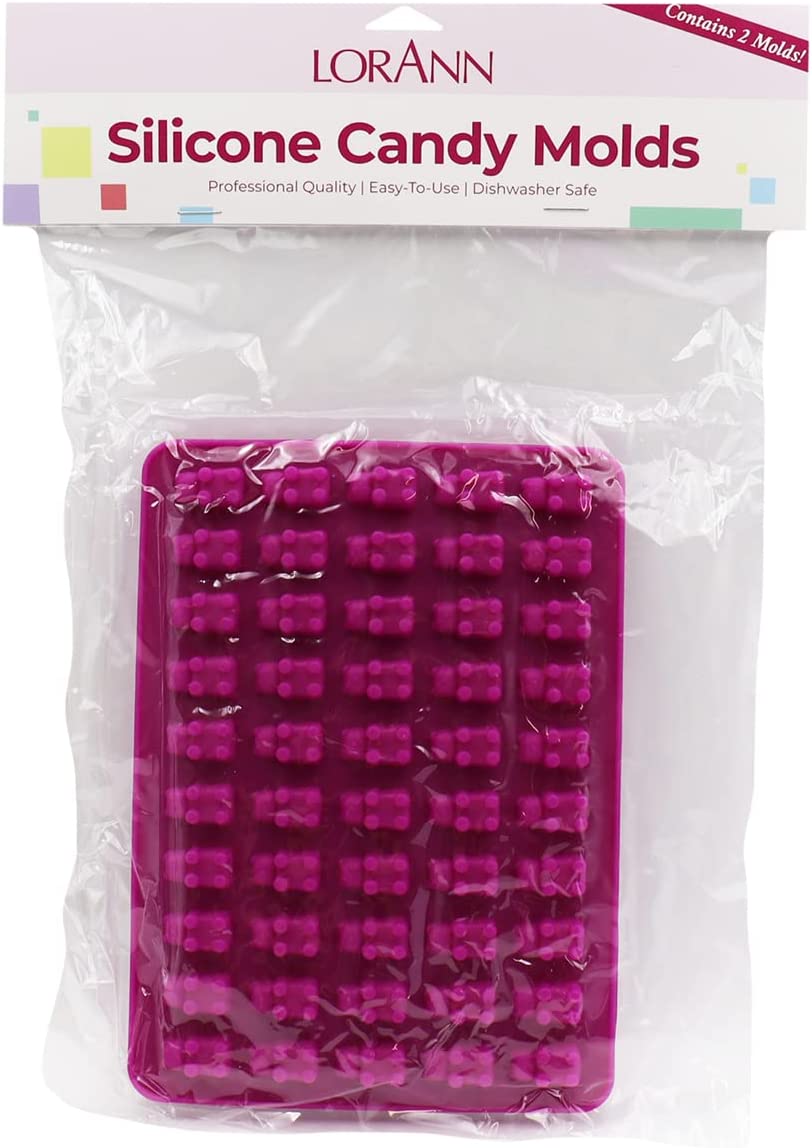 Kitchen &amp; Company LorAnn Oils Gummy Bear Mold 2 Pack