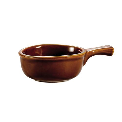 Onion Soup Crock With Handle 15 oz