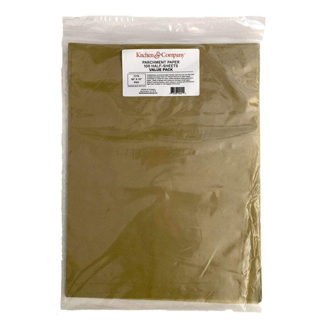 Parchment Paper Pre-Cut 100 PK
