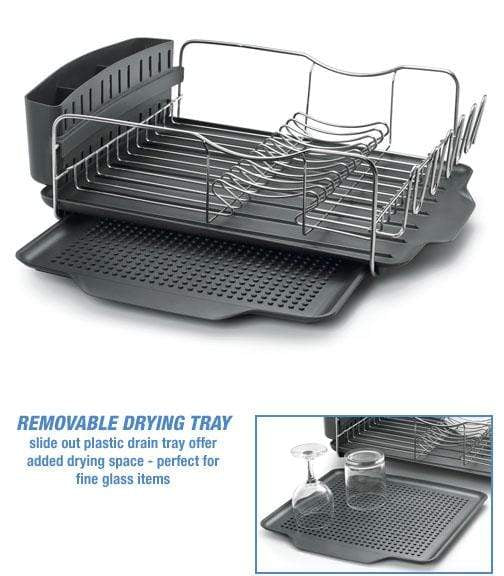 Kitchen & Company Dish Rack Polder ADVANTAGE 4 piece Dish Rack System