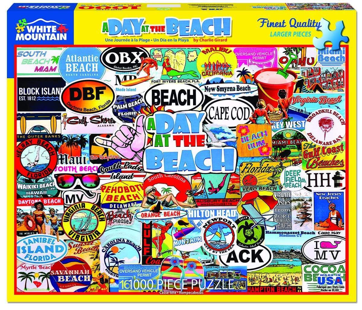 Kitchen & Company Puzzle Puzzle 1,000 piece "A Day At The Beach"
